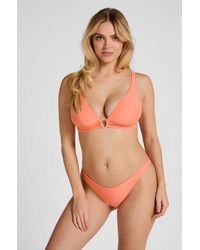 Hunkemöller - Highleg Bikini Bottom Luxe - Lyst