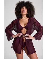 Hunkemöller - Beach Crochet Kaftan - Lyst