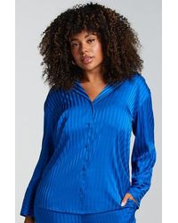 Hunkemöller - Satin Long-Sleeved Jacket - Lyst