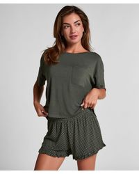 Hunkemöller - Conjunto de pijama en punto - Lyst