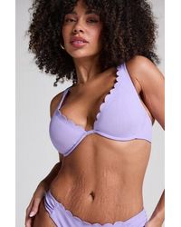 Hunkemöller - Scallop Rio Bikini Bottoms - Lyst