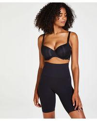 Hunkemöller - Pantalón pitillo de malla realzador reafirmante - Lyst
