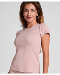 Hunkemöller - Pointelle Top - Lyst