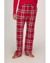 Hunkemöller - Tall Flannel Pyjama Pants - Lyst