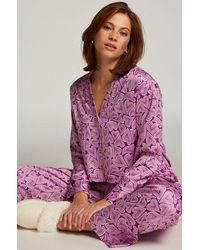 Hunkemöller - Satin Long-Sleeved Jacket - Lyst