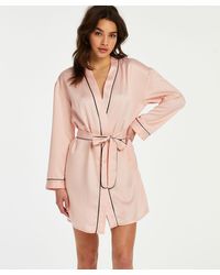 Hunkemöller Kimono Satin - Roze