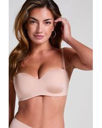 Hunkemöller - Voorgevormde Strapless Push-Up Beugel-Bh Smooth - Lyst
