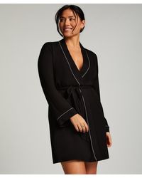 Hunkemöller - Short Jersey Robe Essentials - Lyst