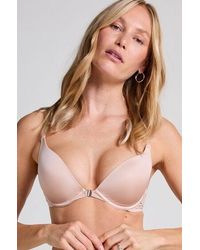 Hunkemöller - Transparant Padded Underwired Push-Up Bra - Lyst