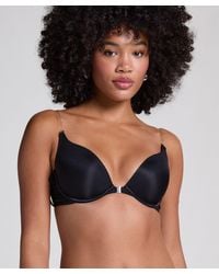 Hunkemöller - Transparant Padded Underwired Push-up Bra - Lyst