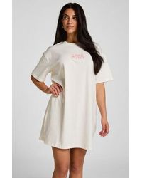 Hunkemöller - Roundneck Nightshirt - Lyst