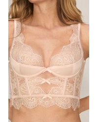 Hunkemöller - Non-Padded Underwired Longline Bra Sylvia - Lyst