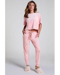 Hunkemöller - Jersey Pyjama Pants - Lyst