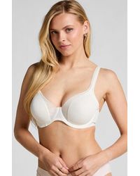 Hunkemöller - Mesh Non-Padded Underwired Bra - Lyst