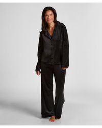 Hunkemöller - Pyjamahose aus Velours - Lyst