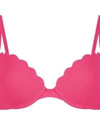 Hunkemöller - Scallop Push-up Underwired Bikini Top Cup A - E - Lyst
