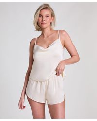 Hunkemöller - Short de satén Minimal - Lyst