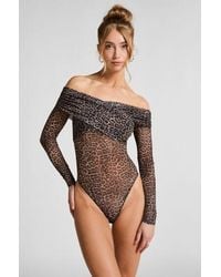 Hunkemöller - Keisha Leopard Body - Lyst