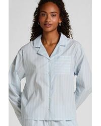 Hunkemöller - Jacket Woven Cotton Stripe - Lyst