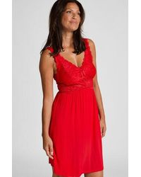 Hunkemöller - Nora Lace Slip Dress - Lyst