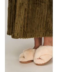 Hunkemöller - Slipper Sheepskin - Lyst