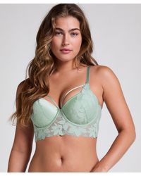 Hunkemöller - Sujetador con aros de línea larga y relleno Ingrid - Lyst