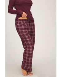 Hunkemöller - Flannel Pyjama Pants - Lyst