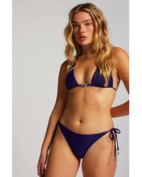 Hunkemöller - Doha Cheeky Tanga Bikini Bottoms - Lyst