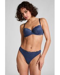 Hunkemöller - String Marine - Lyst