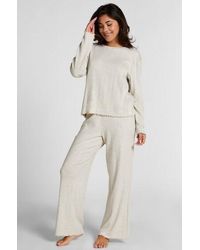 Hunkemöller - Pyjamabroek Loose Pointelle - Lyst
