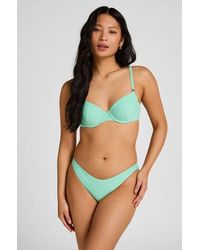 Hunkemöller - Highleg Bikini Bottom Luxe - Lyst