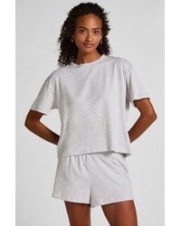 Hunkemöller - Pyjama Set Jersey Heart - Lyst