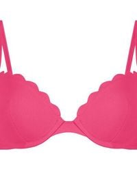 Hunkemöller - Scallop Push-up Underwired Bikini Top Cup A - E - Lyst