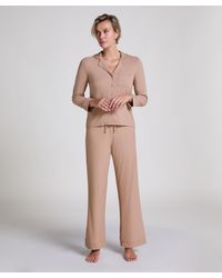 Hunkemöller - Essential-Hose gerippt - Lyst