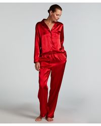 Hunkemöller - Satin Trousers - Lyst