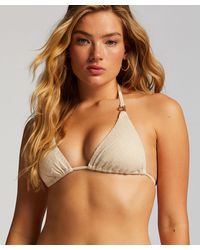 Hunkemöller - Crochet triangle bikini top - Lyst