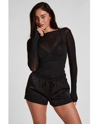 Hunkemöller - Ayla Satin Shorts - Lyst