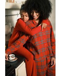 Hunkemöller - Flannel Pyjama Top - Lyst