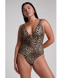 Hunkemöller - Luxe Animalia Shaping Bathingsuit - Lyst