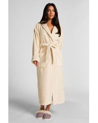 Hunkemöller - Soft Fleece Bathrobe - Lyst