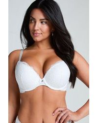 Hunkemöller - Marine Padded Underwired Push-Up Bra - Lyst