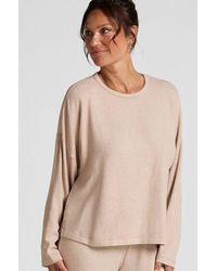 Hunkemöller - Jersey Long-Sleeved Pyjama Top - Lyst