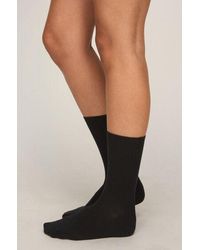Hunkemöller - Cashmere Blend Ribbed Socks - Lyst