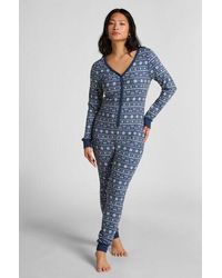 Hunkemöller - Onesie Jersey Fairisle - Lyst