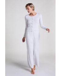 Hunkemöller - Pyjamabroek Pointelle - Lyst
