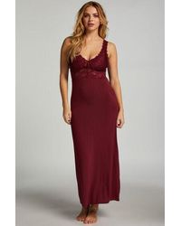 Hunkemöller - Nora Lace Long Slip Dress - Lyst