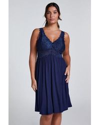 Hunkemöller - Nora Lace Slip Dress - Lyst