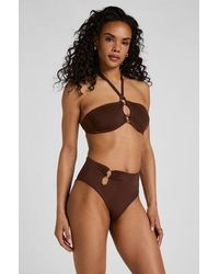 Hunkemöller - Highleg Bikini Bottom Madrid - Lyst