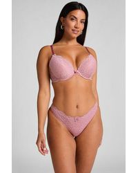 Hunkemöller - String Marine - Lyst
