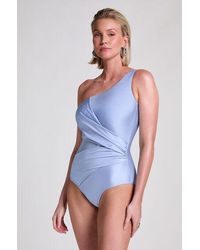 Hunkemöller - Shaping Shell Mesh Swimsuit - Lyst
